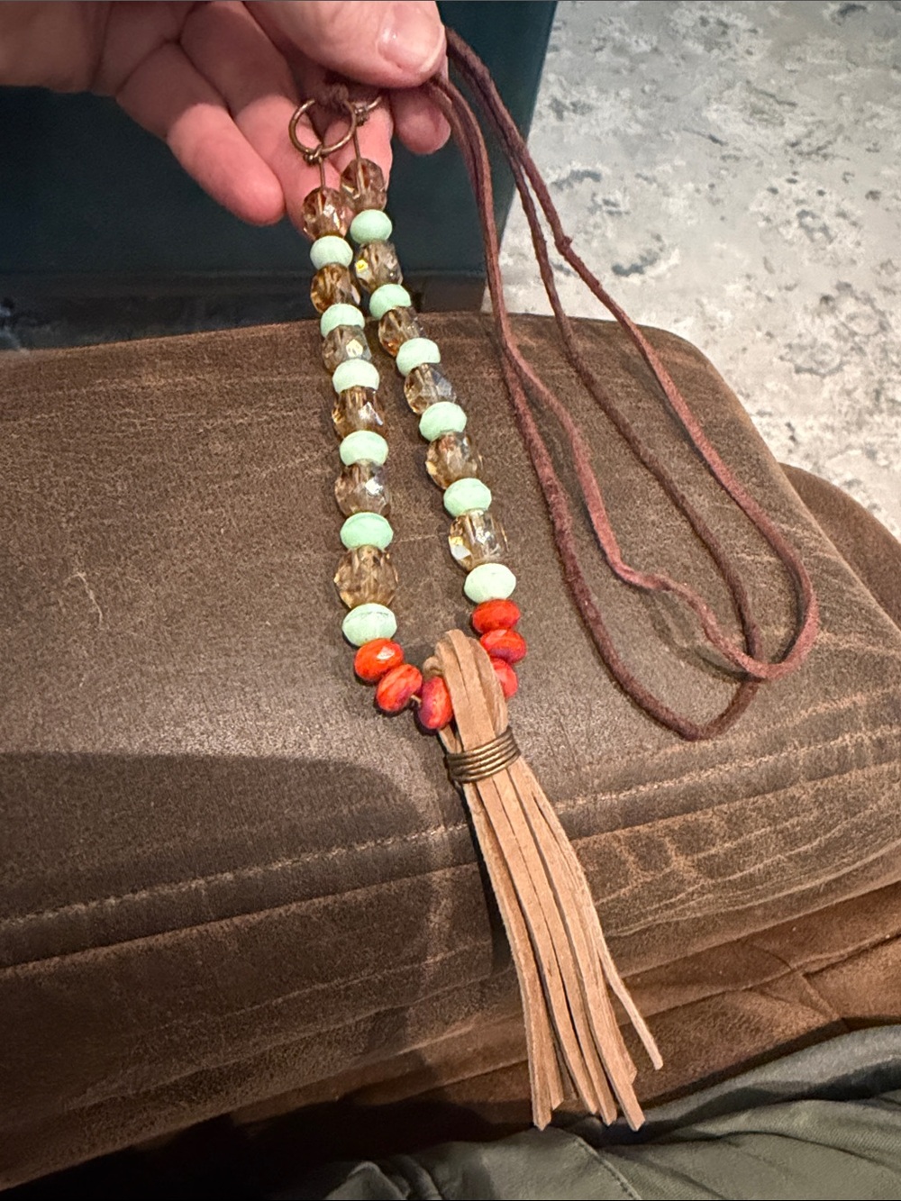 Cute Boho Tassel Necklace